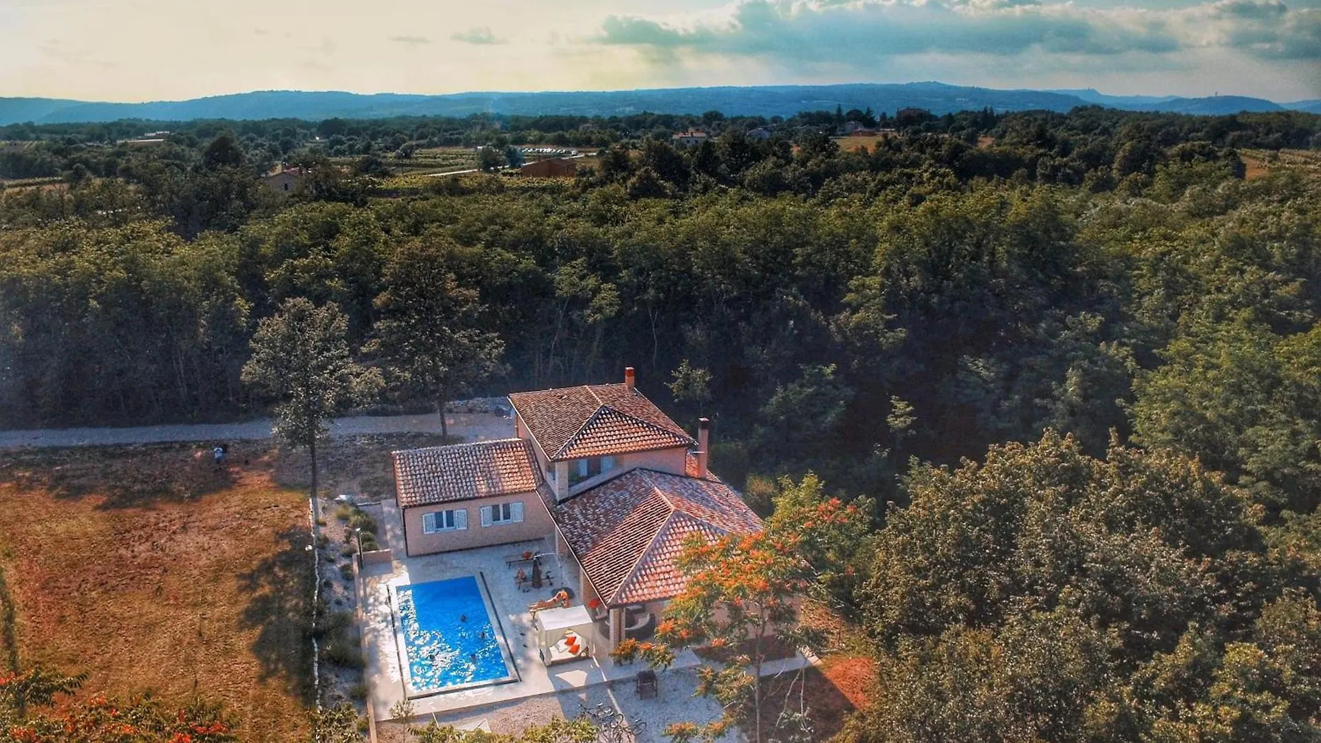 Vakantiehuis Istrische Villa Happy House Šumber